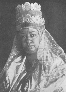 Taytu Betul Empress of Ethiopia and the third wife of Menelik II