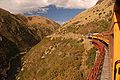 Taieri Gorge Railway leaves from Dunedin