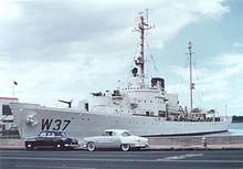 USCGC Taney at Honolulu in 1958 Taney 1958.jpg