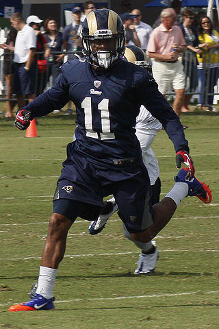 Tavon Austin, holder of multiple WVU records and 8th overall selection in the 2013 NFL Draft.