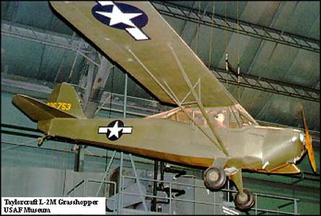 Taylorcraft L-2M at the National Museum of the United States Air Force