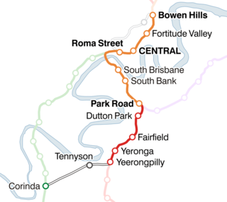 Corinda–Yeerongpilly railway line