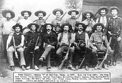 Image 6Company D, Texas Rangers, at Realitos in 1887 (from History of Texas)