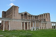 The Bath-Gymnasium complex at Sardis, late 2nd - early 3rd century AD, Sardis, Turkey (16912633730).jpg