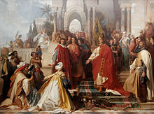 La cour du roi Frédéric II à Palerme