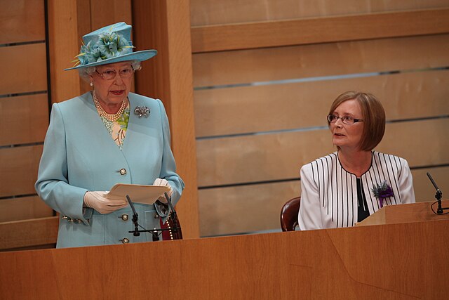 The Presiding Officer presides over the monarch's speech at the opening of each session of the Scottish Parliament