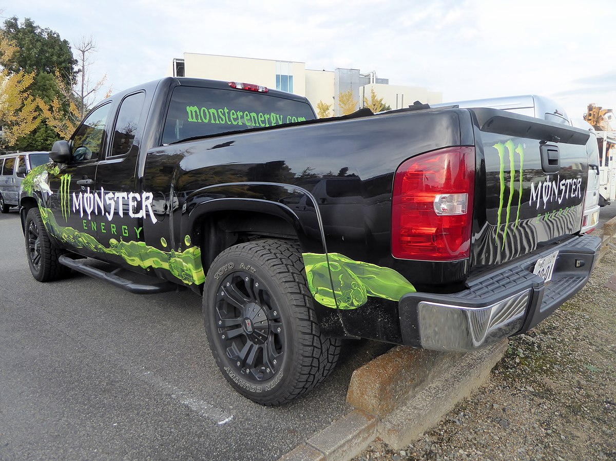 Chevrolet MONSTER Energy Drink Truck!