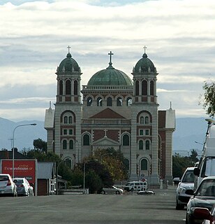 <span class="mw-page-title-main">Sacred Heart Basilica, Timaru</span> Church in South Canterbury, New Zealand