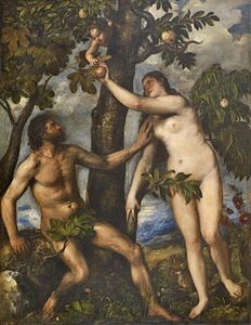 Adam et Evev. 1550, Madrid