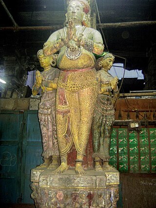 <span class="mw-page-title-main">Tirumala Nayaka</span> 17th century ruler of Madurai Nayak Dynasty of India
