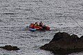 Torbay Lifeboat D-788 attending kayakers at Arm Chair Rocks.JPG