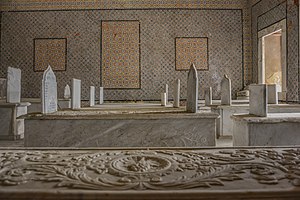 The Princesses' room in Torbet El Bey where "kings" of Tunisia are Buried