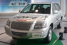 Toyota FCHV-4 SUV circa 2007. Toyota FCHV MegaWEB.JPG