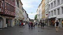 Blickrichtung vom Hauptmarkt zur Porta NIgra