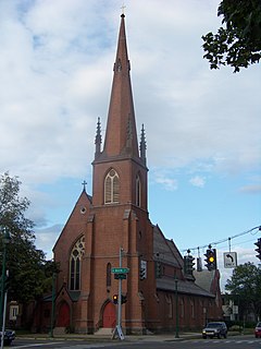 <span class="mw-page-title-main">Trinity Church (Elmira, New York)</span> Historic church in New York, United States