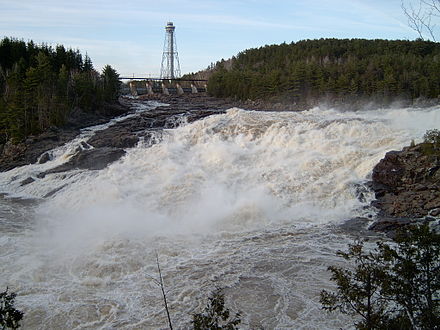 The "Trou du Diable" falls