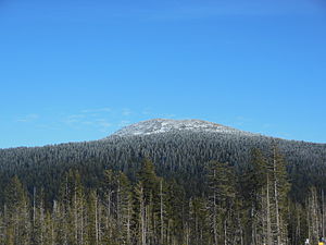 Tumalo Mountain as seen from Mount Bachelor