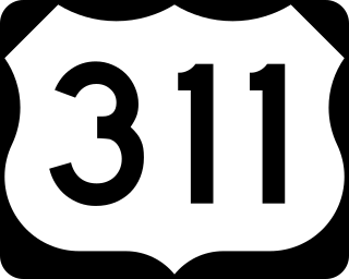 <span class="mw-page-title-main">U.S. Route 311</span> Highway in the United States
