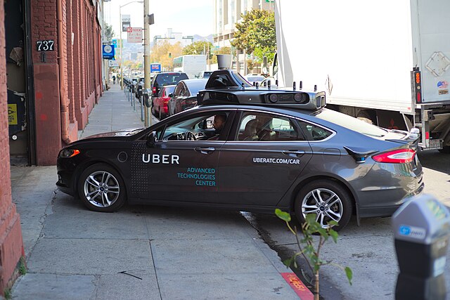 Uber self driving car (October 2016)