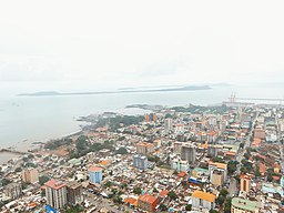 Utsikt över Conakry