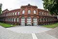 Deutsch: Alter Haupteingang des Universitätsklinikums Hamburg-Eppendorf (Gebäude O35). This is a photograph of an architectural monument. It is on the list of cultural monuments of Hamburg, no. 20779