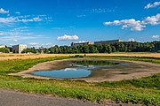 English: Unnamed lake near MKAD. Minsk, Belarus