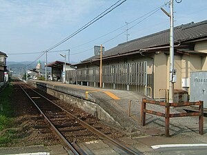 車站月台（2008年3月13日）