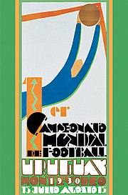 Poster Wrâldkampioenskip fuotbal 1930