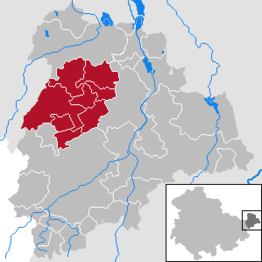 Kaart van Verwaltungsgemeinschaft Rositz