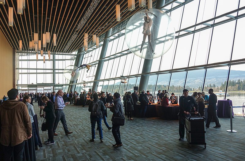 File:Vancouver Convention Centre West Building Hall Interior 201803.jpg