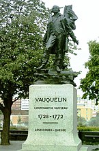 The statue of Jean Vauquelin