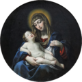 Мария с младенцем (1624). Париж, Лувр.