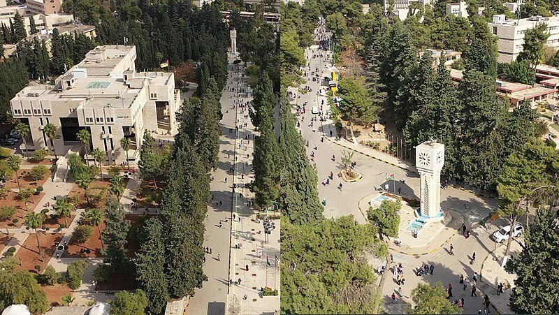 File:View of the University of Jordan campus.jpg