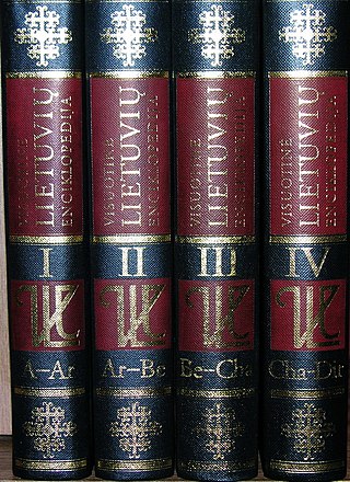 <span class="mw-page-title-main">Lithuanian encyclopedias</span> Books