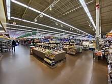Walmart Supercentre in Heartland Town Centre, Mississauga, Ontario Walmart in 800 Matheson Blvd W Mississauga 2021.jpg