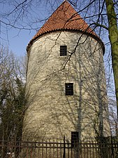 Bentheimer Turm, de enig overgebleven toren in de stadsmuur
