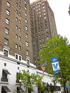 The Warwick Historic hotel in Philadelphia, Pennsylvania, United States