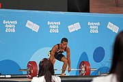 Deutsch: Gewichtheben bei den Olympischen Jugendspielen 2018; Tag 2, 10. Oktober 2018; Jungen 62 kg English: Weightlifting at the 2018 Summer Youth Olympics at 8 October 2018 – Boys' 62 kg