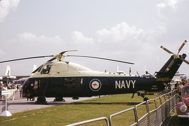 RAN Wessex helicopter in 1962