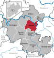 Lage im Ennepe-Ruhr-Kreis