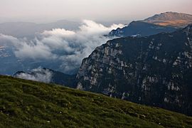 Bučedžio kalnų panorama