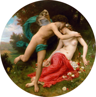 William-Adolphe Bouguereau (1825-1905) - Flora And Zephyr (1875) transparency.png