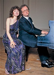 William Bolcom and Joan Morris at Town Hall, 1985.jpg