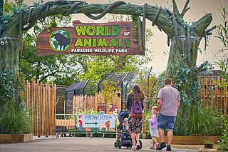 <span class="mw-page-title-main">Paradise Wildlife Park</span> Zoo in Hertfordshire, founded 1984
