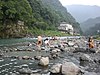 hot spring rock pool