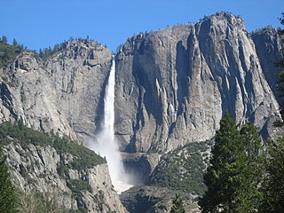 seen from Valley floor, April