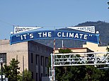 "It's the Climate" sign in Grants Pass, Oregon.jpg