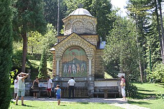 Korenita Town in Mačva District, Serbia