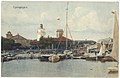 Гунгербург. Пристань и маяк. Почтовая открытка.jpg
