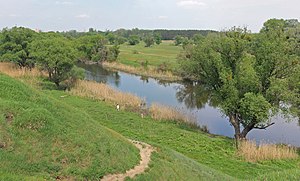 Вигляд на заказник з Донецького городища